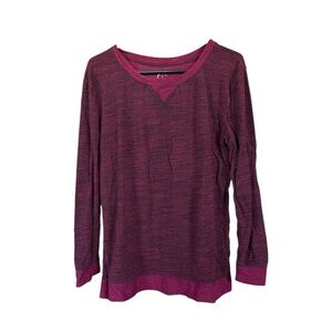 Cozy Medium Mauve Midweight Feijar Knit Top
